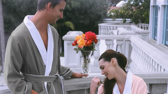 Microfiber Spa Robes with Inner Terry Lining