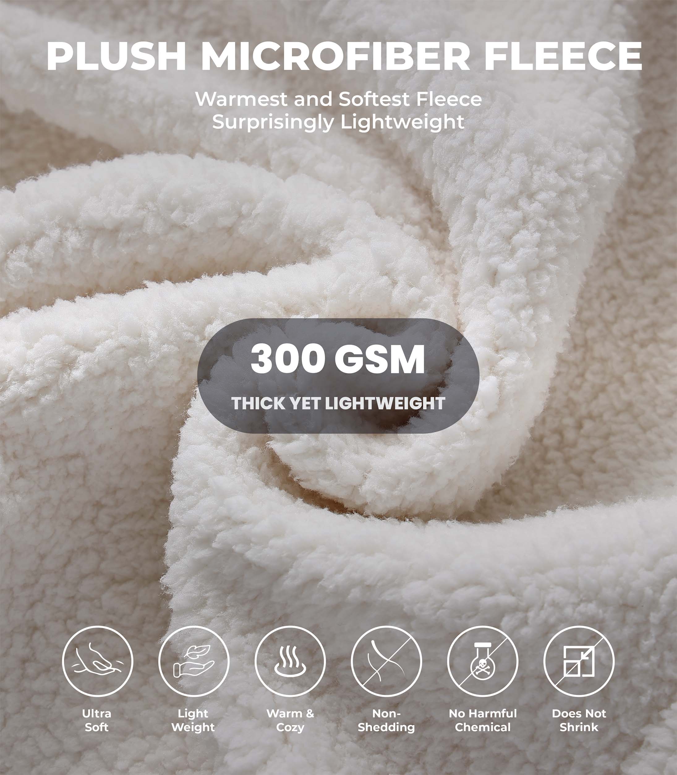 Plush Microfiber Fleece#color_Almond