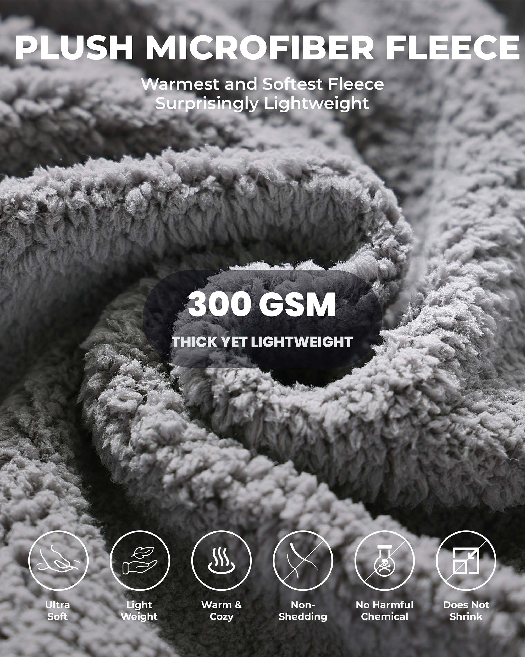 Plush Microfiber Fleece#color_Charcoal