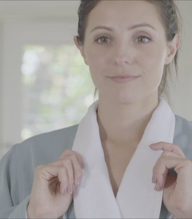 Spa Robe - Aqua