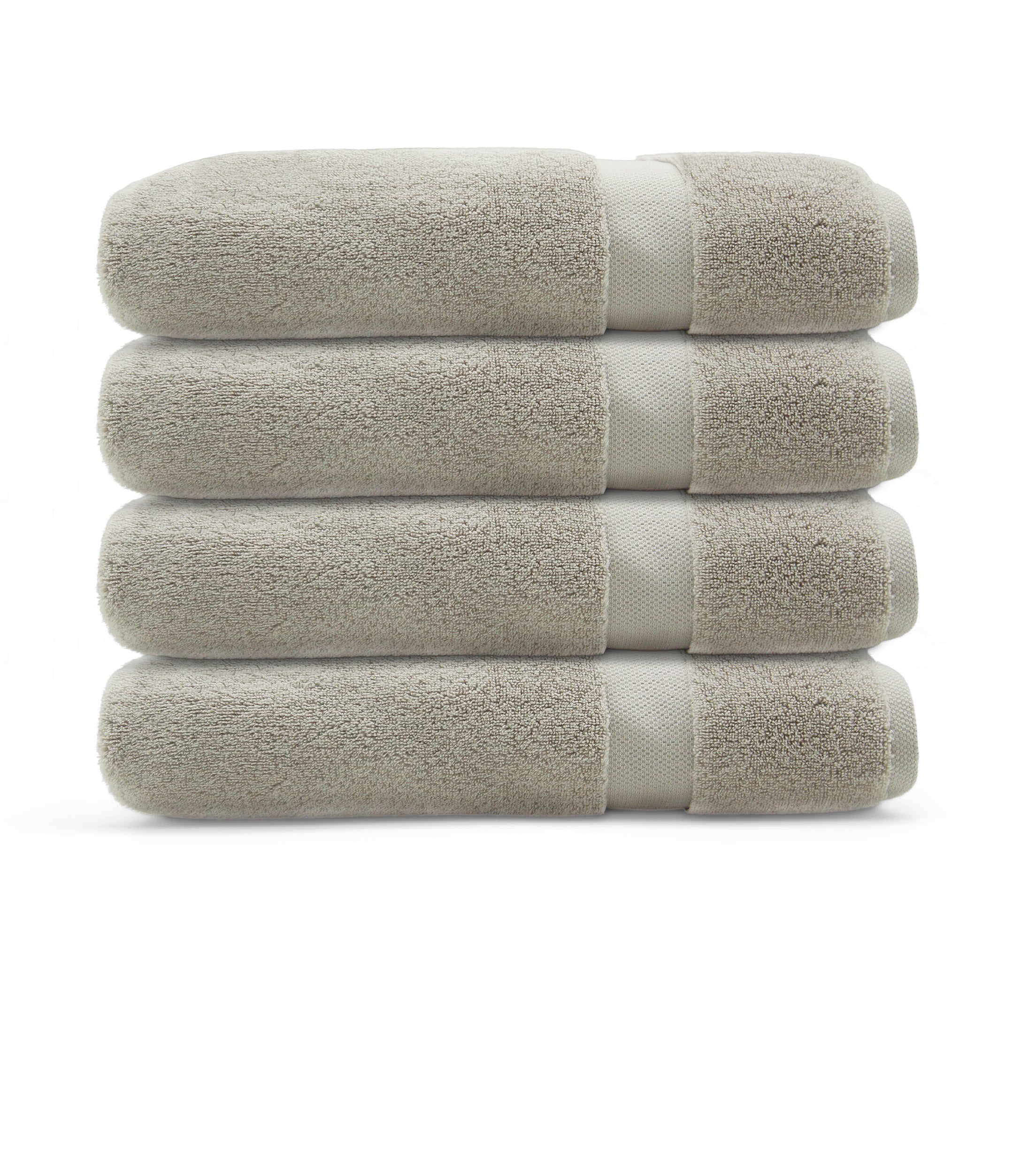 Neutral bath towel set for bath towel comfort and durability