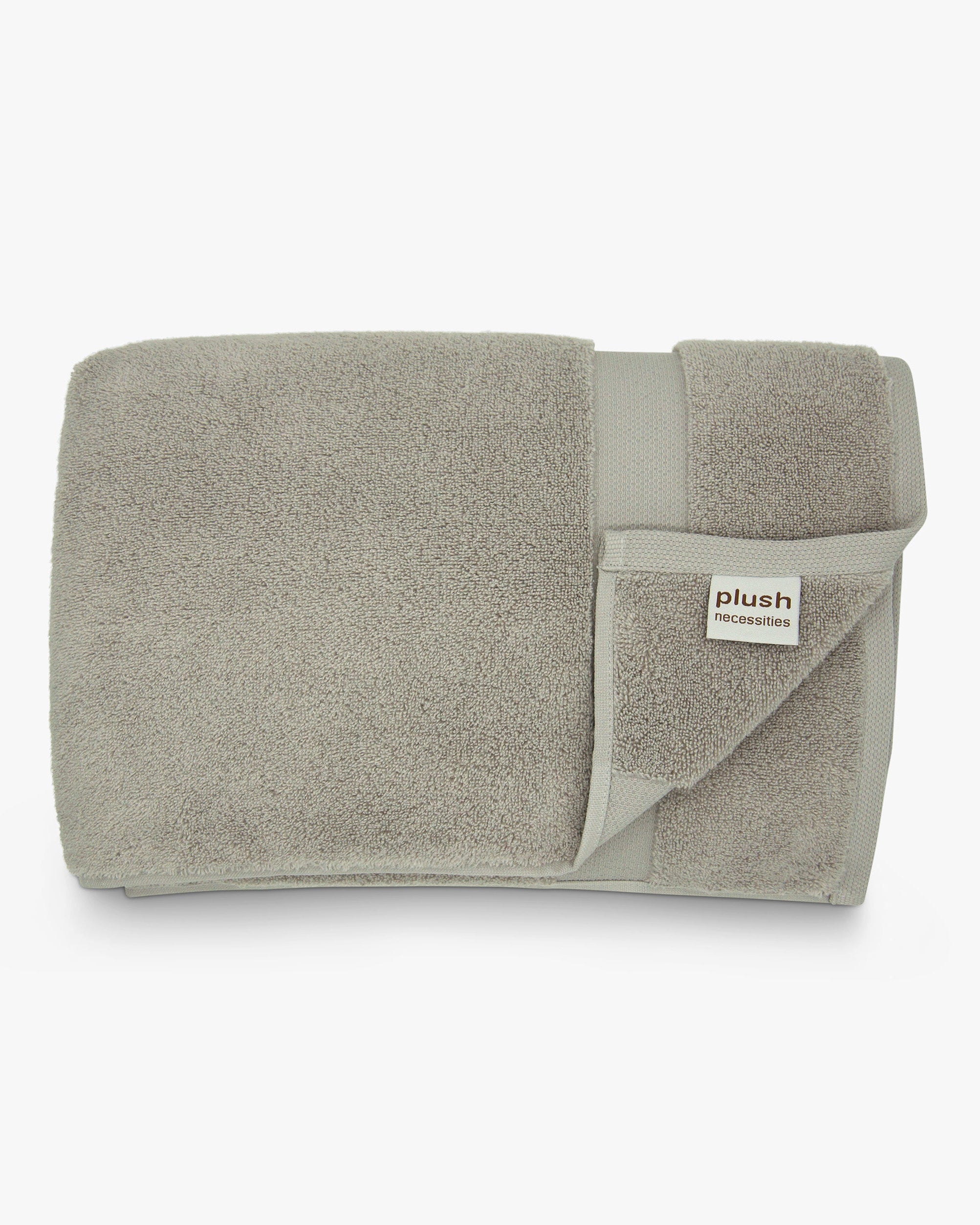 Plush Bath Towel Single#color_oatmeal