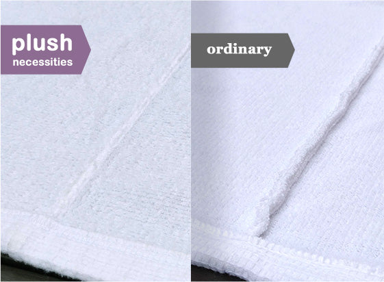 Seam and craftsmanship detail on The Luxe Robe