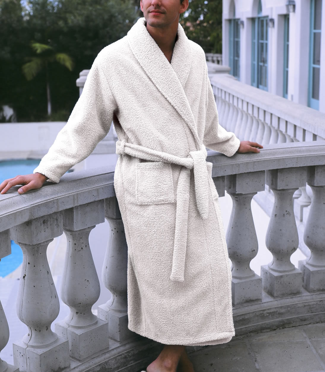 Plush Robe for Men