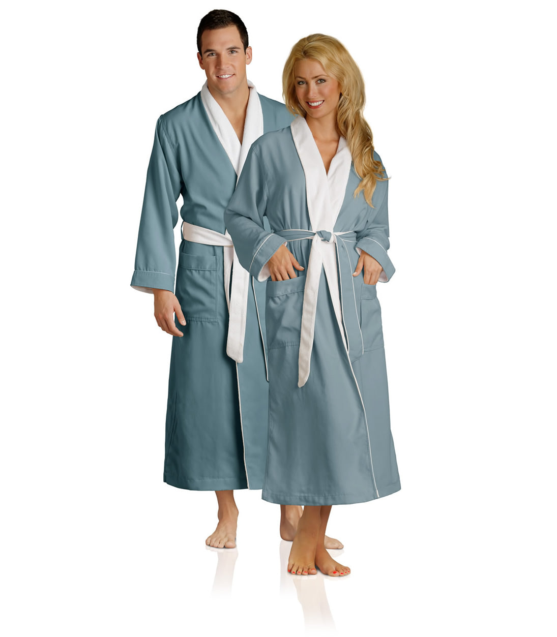 Spa Robes for couples#color_Aqua